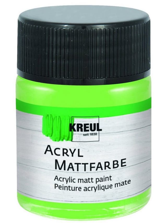 Kreul Acryl Farbe Matt Maigrün 50 ml