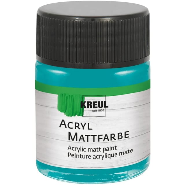 Kreul Acryl Farbe Matt Türkis 50 ml