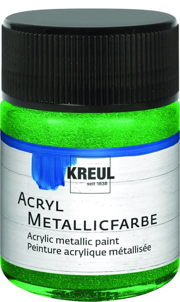 Kreul Acryl Farbe Metallic Grün 50 ml