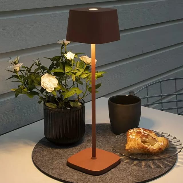 Konstsmide LED-Tischleuchte Capri Terrakotta 36 cm x 10 cm x 10 cm