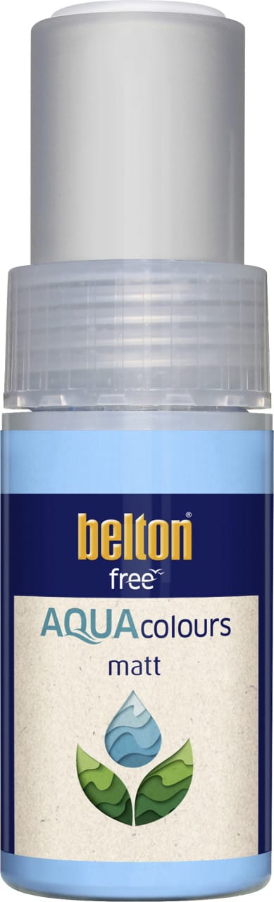 Belton Free AQUAcolours Lackstift RAL 9010 Reinweiß matt 9 ml