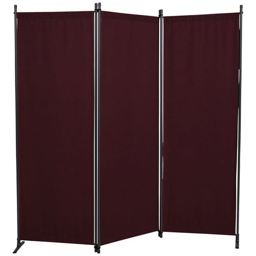 Angerer Paravent 3-tlg. Swingtex Bordeaux