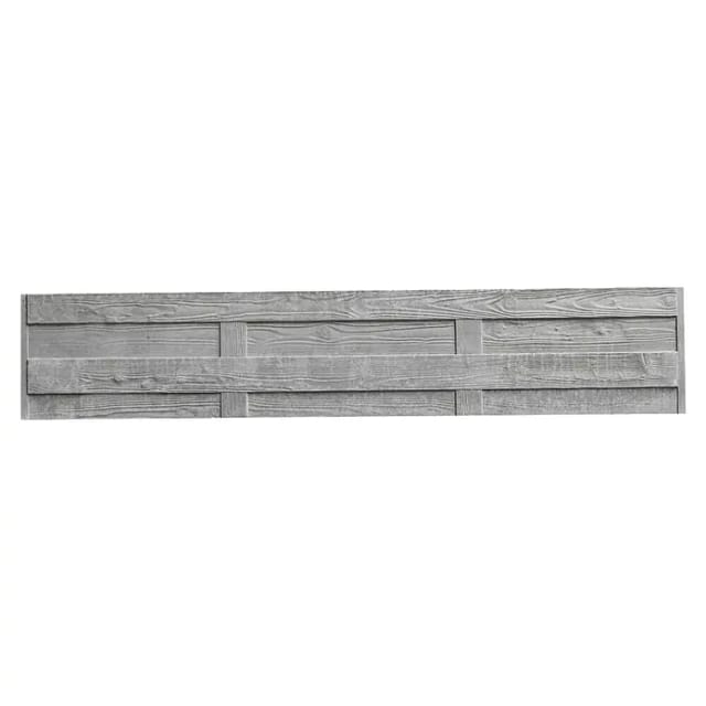 Betonzaun-Platte Elegant 200 cm x 38,5 cm x 3 cm