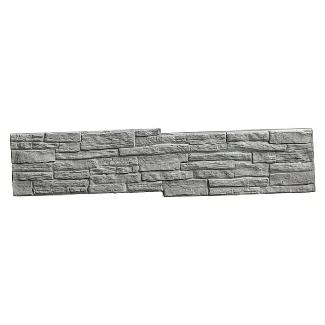 Betonzaun-Platte Nostalgie 144 cm x 30 cm x 4,5 cm