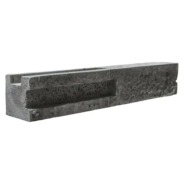 Betonzaun-Eckpfosten doppelseitig 210 cm