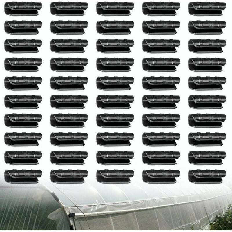 50 Stück Schlauchschellen Für Gartenhäuser, Pflanzen, Kunststofffoliennetze, Rohre Und Verbindungen (22 Mm)