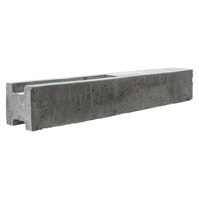 Betonzaun-Zwischenpfosten doppelseitig 248 cm