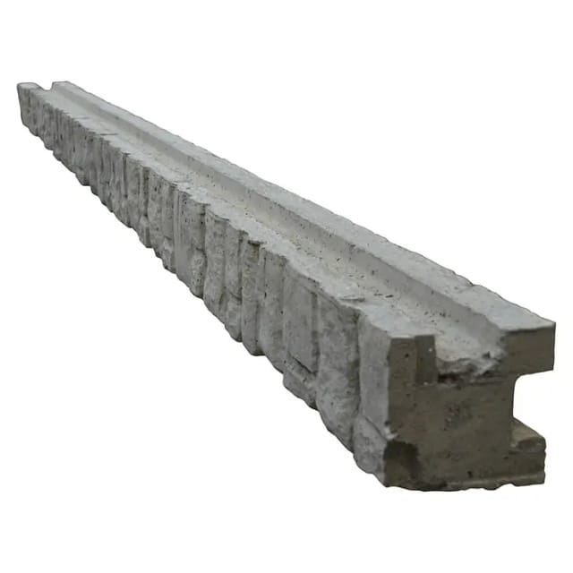 Betonzaun-Eckpfosten Nostalgie 275 cm