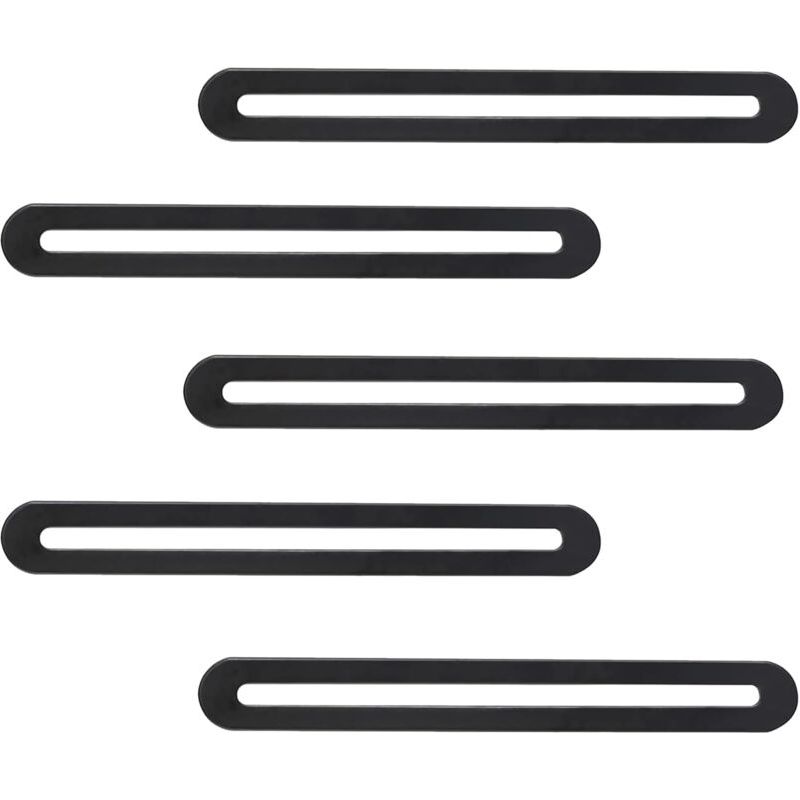 5-teiliges Set Aus Perforierten Plattenhalterungen, Verstellbaren Flachverbindern Aus Edelstahl Und Metallverstärkungsplatten Zur Reparatur Und Befestigung Von Holz Und Möbeln