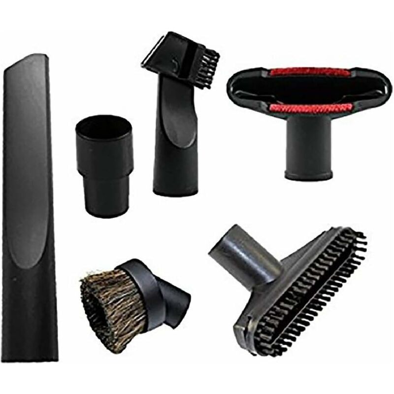 6-teiliges Zubehörset Für Kärcher, Miele, Siemens, Samsung, Aeg, Bosch, Panasonic Und Philips, Staubsaugeraufsatz Für Staubsauger Mit 32 Mm Und 35 Mm Bohrung