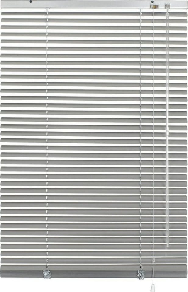 Gardinia Aluminium Jalousie 90 cm x 175 cm Silber