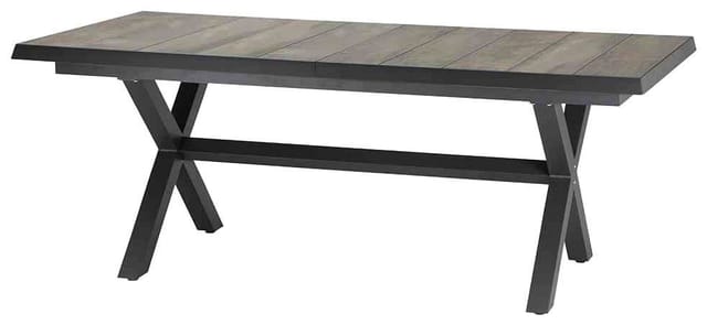 Siena Garden Gartenmöbelset Corido 7-teilig 6 x Move Sessel 1 x Ausziehtisch