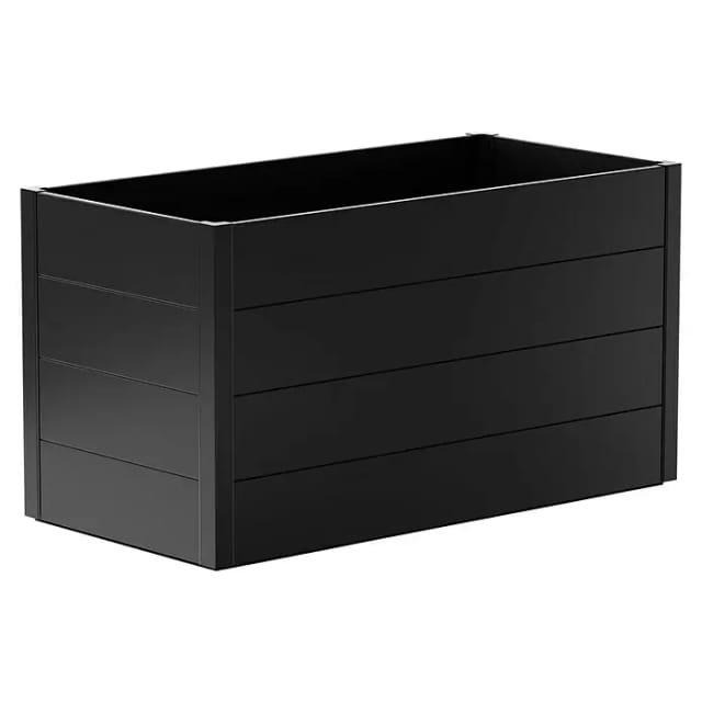 Guardi Metall-Hochbeet 140 cm x 70 cm x 76 cm Anthrazit