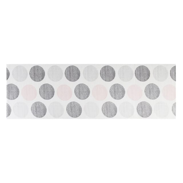 Wenko Badematte Pastell Dots 65 cm x 200 cm Mehrfarbig