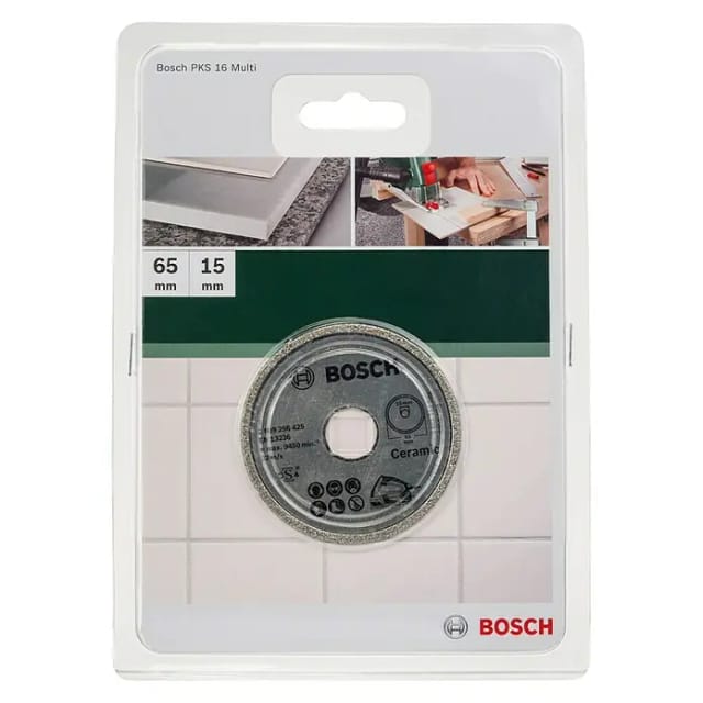 Bosch Diamanttrennscheibe Standard 65 mm x 15 mm x 1,9 mm