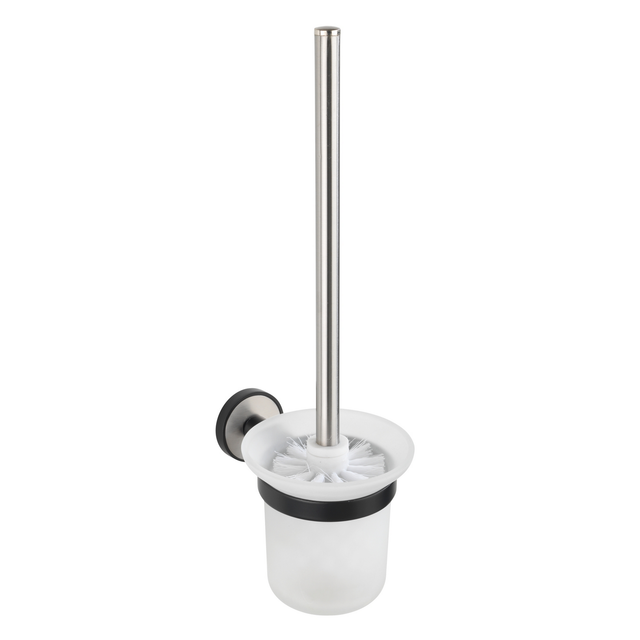 Wenko WC-Garnitur Udine UV-Loc® Silber Matt