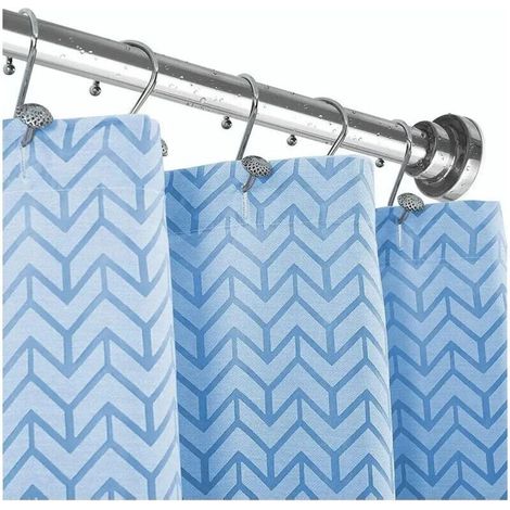 Ausziehbare Duschvorhangstange (80–130 Cm), Set Aus Bohrfreien, Teleskopierbaren Edelstahl-duschvorhangstangen Für Badezimmer, Kleiderschrank, Tür Und Küche