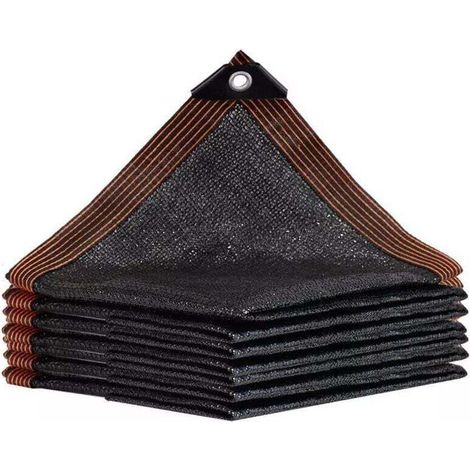 Verstärktes Schattierungsnetz, 80–90 % Sonnenschutz, Sonnensegel Für Pflanzen, Gewächshaus, Pergola, Garten, Carport, Tierhaus, Rasen, Terrasse, 5 X 7 M