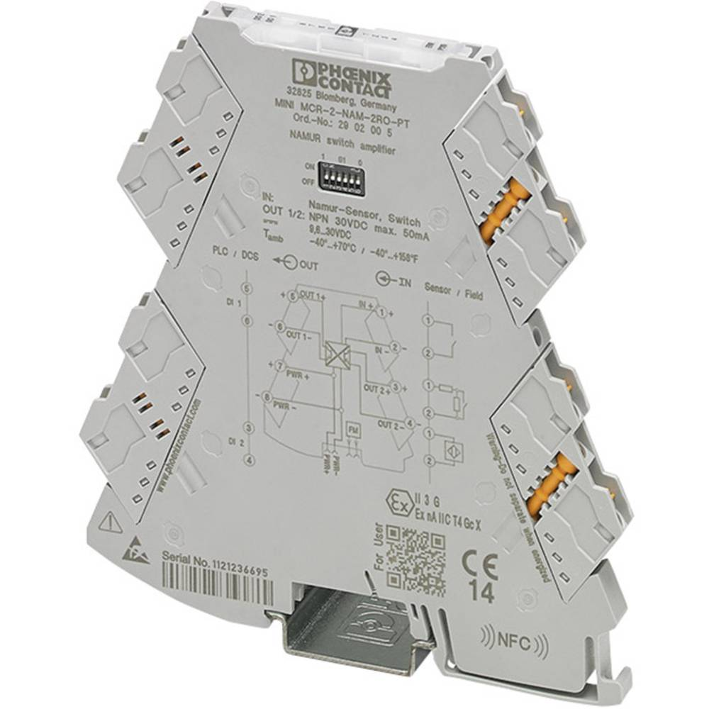 [neuwertig] B-ware Phoenix Contact Mini Mcr 2 Nam 2 Ro Pt 2902005 Trennschaltverstärker882