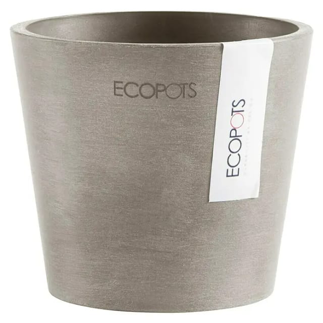 Ecopots Pflanztopf Amsterdam Mini Taupe 10,5 cm x 9 cm