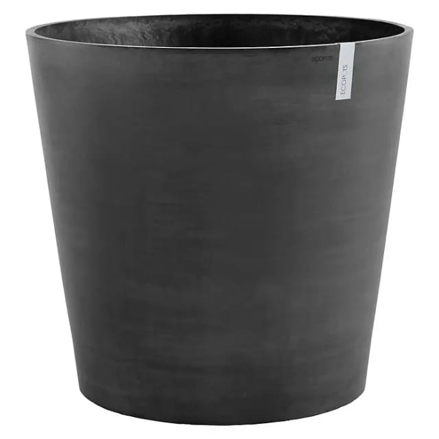 Ecopots Pflanztopf Amsterdam Rollen Dunkelgrau 60 cm x 56 cm