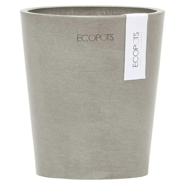 Ecopots Pflanztopf Morinda Braungrau 11 cm x 12,4 cm