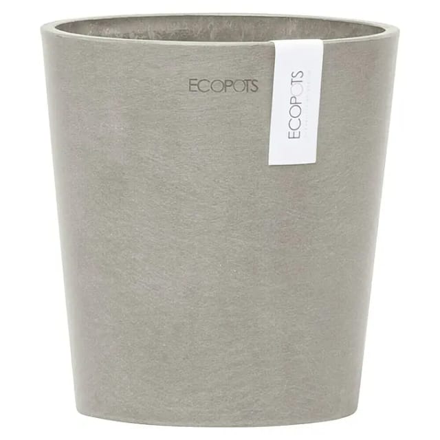 Ecopots Pflanztopf Morinda Braungrau 14,2 cm x 16 cm