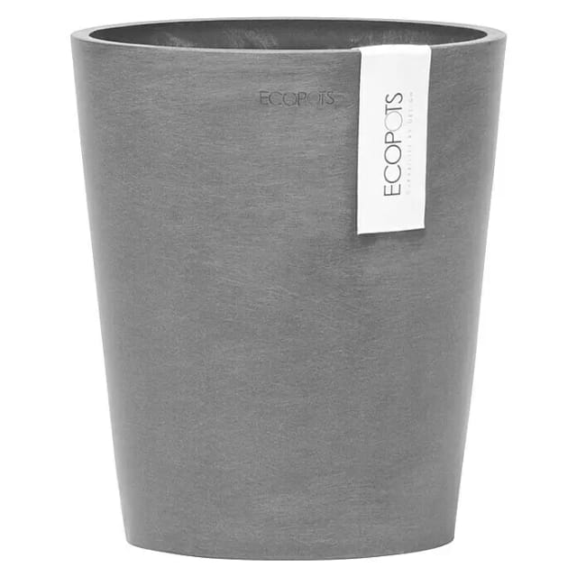 Ecopots Pflanztopf Morinda Grau 17 cm x 19,2 cm