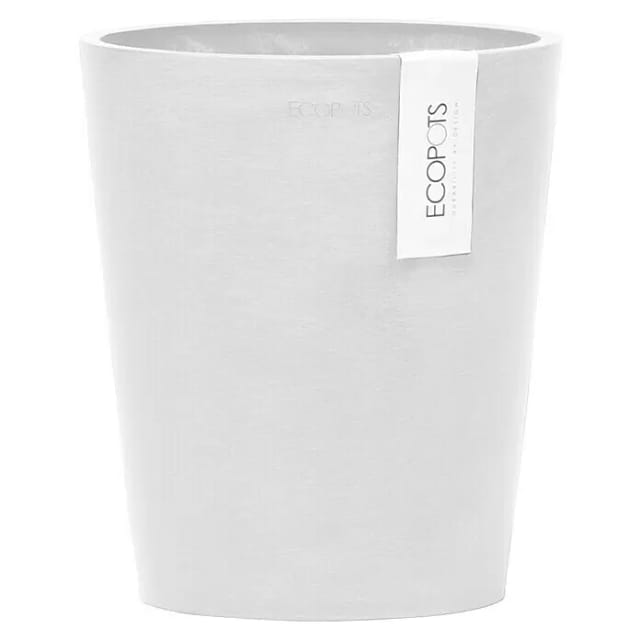 Ecopots Pflanztopf Morinda Weiß 17 cm x 19,2 cm