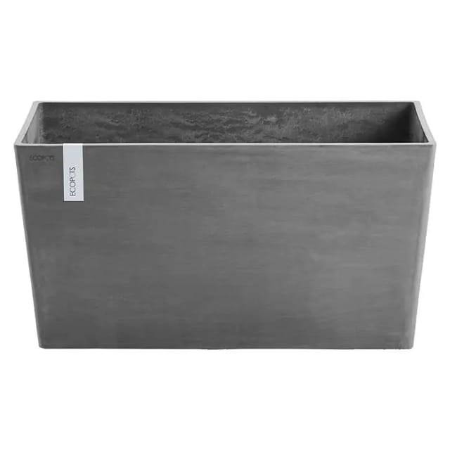 Ecopots Pflanztopf Paris Grau (HxBxT) 40 x 80 x 38 cm