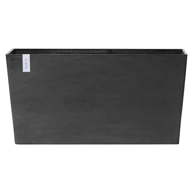 Ecopots Pflanztopf Paris Rollen Dunkelgrau (HxBxT) 51 x 100 x 40 cm