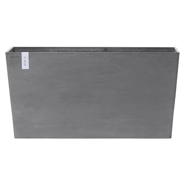 Ecopots Pflanztopf Paris Rollen Grau (HxBxT) 51 x 100 x 40 cm