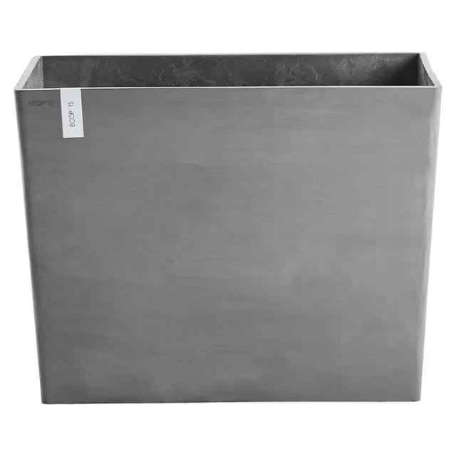 Ecopots Pflanztopf Paris Rollen Grau (HxBxT) 65 x 85 x 40 cm