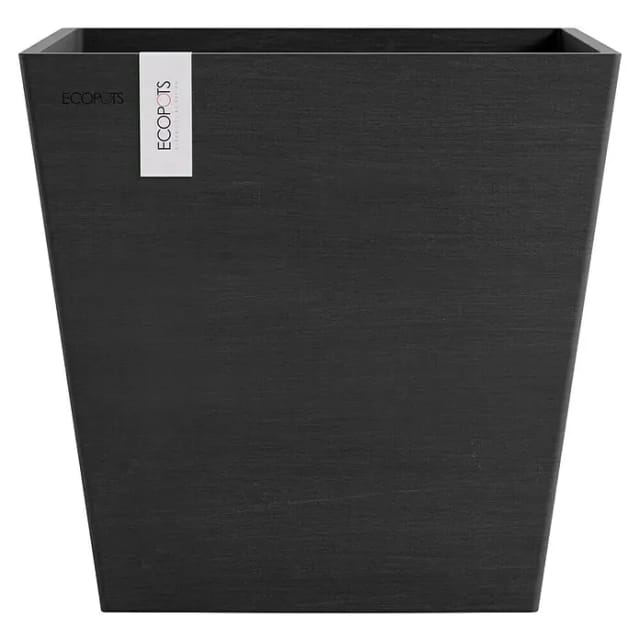 Ecopots Pflanztopf Rotterdam Dunkelgrau35,2 cm x 34 cm
