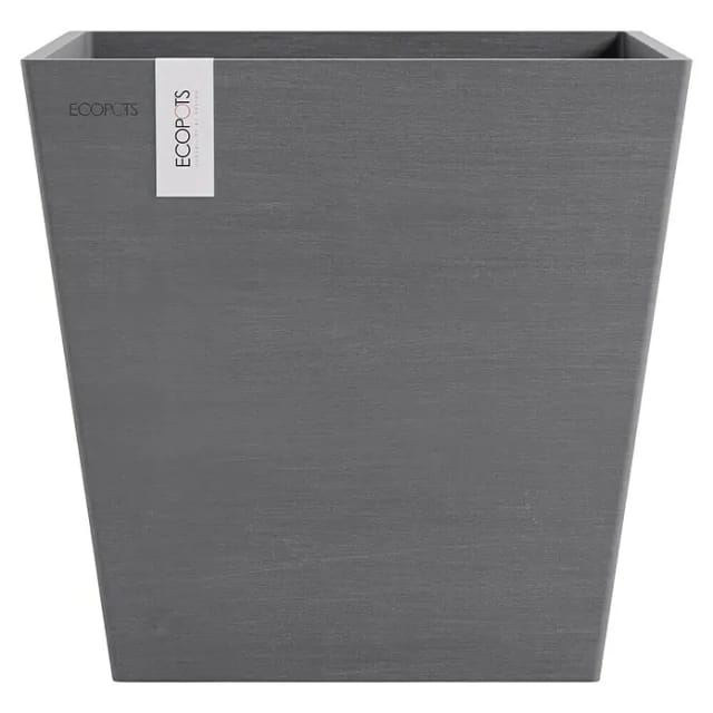 Ecopots Pflanztopf Rotterdam Grau 35,2 cm x 34 cm