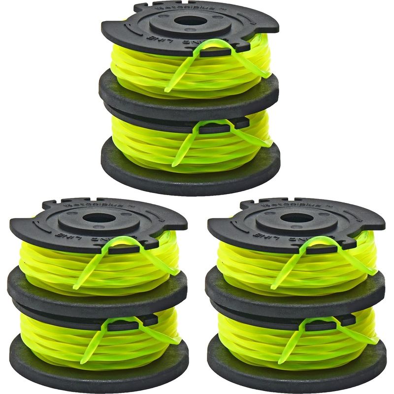 Packung Mit 7 Einzelfadenspulen Für Den Ryobi Rac143 Rasentrimmer