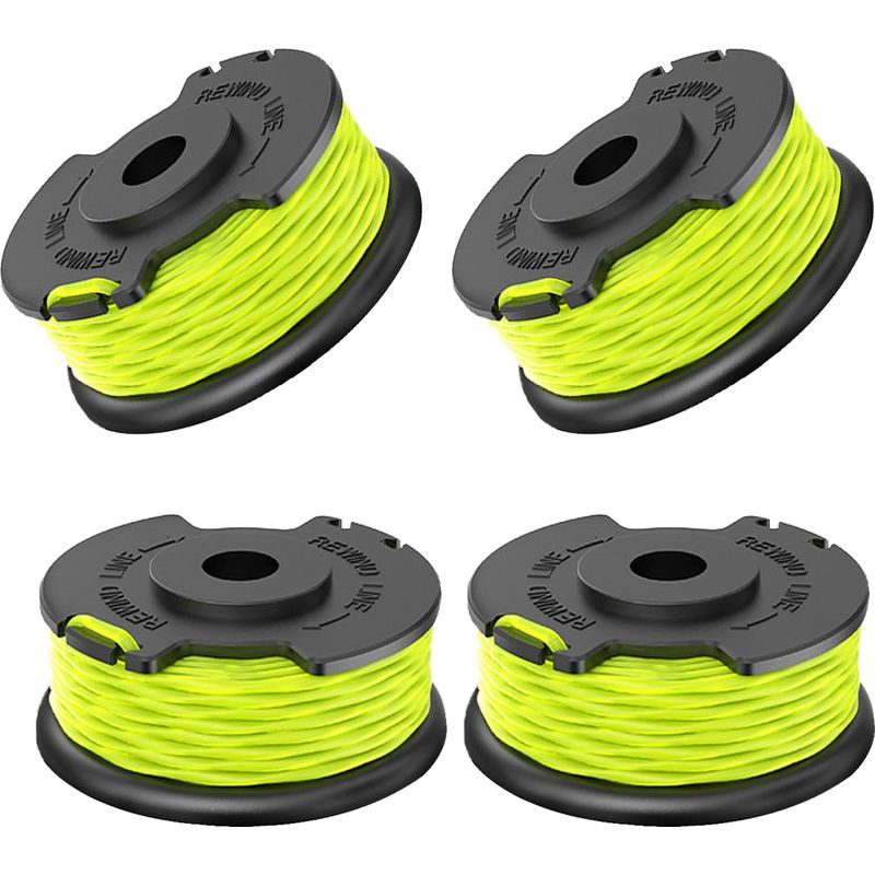 Packung Mit 4 Einzelfadenspulen Für Den Ryobi Rac143 Rasentrimmer