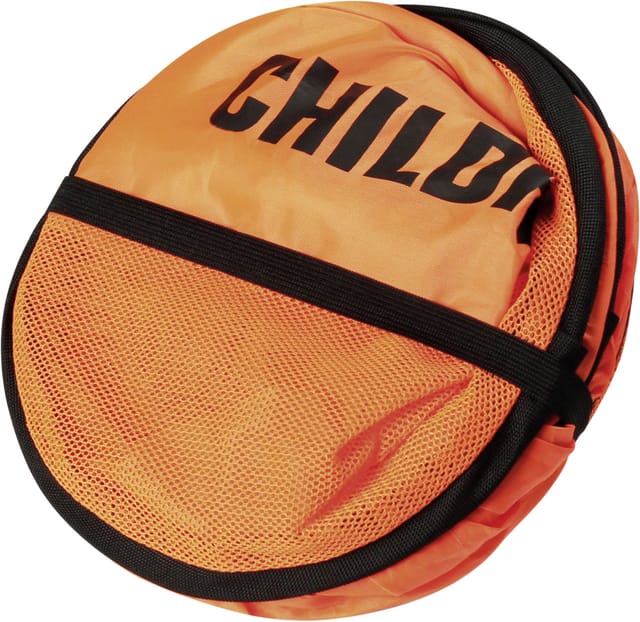 3D-Straßenwarnschild Spielende Kinder Orange-Schwarz