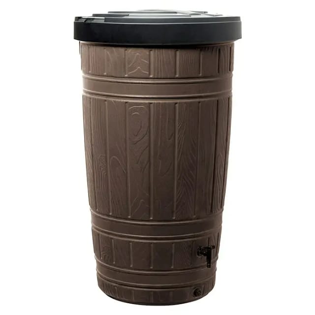Waterform Regentonne Woodcan 265, Braun