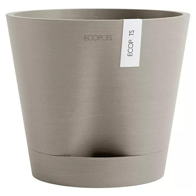 Ecopots Pflanztopf Venice 2 Braungrau 20 cm x 17,5 cm