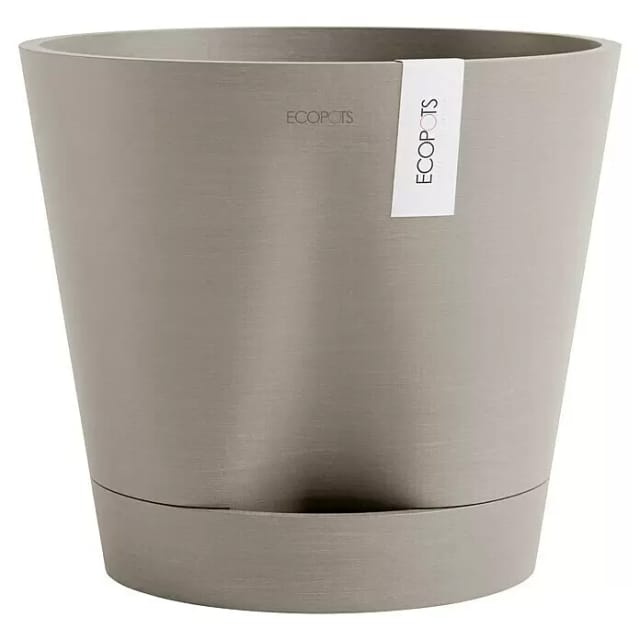 Ecopots Pflanztopf Venice 2 Braungrau 30 cm x 26,3 cm