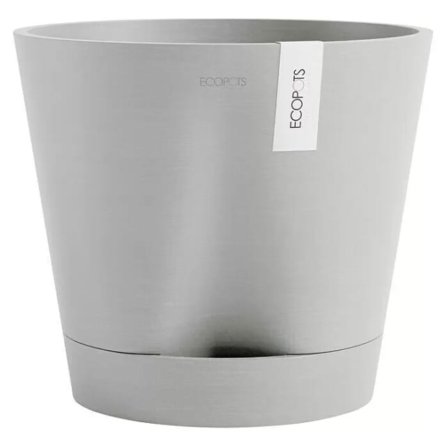 Ecopots Pflanztopf Venice 2 Weißgrau 30 cm x 26,3 cm