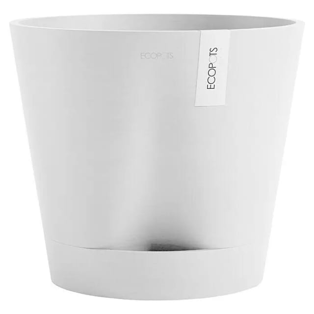 Ecopots Pflanztopf Venice 2 Weiß 40 cm x 35 cm