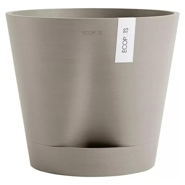 Ecopots Pflanztopf Venice 2 Braungrau 40 cm x 35 cm