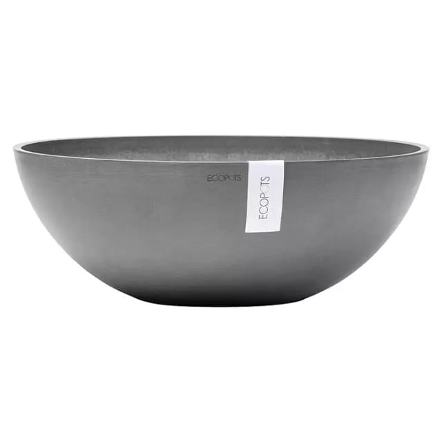 Ecopots Pflanztopf Vienna Grau 50 cm x 18 cm