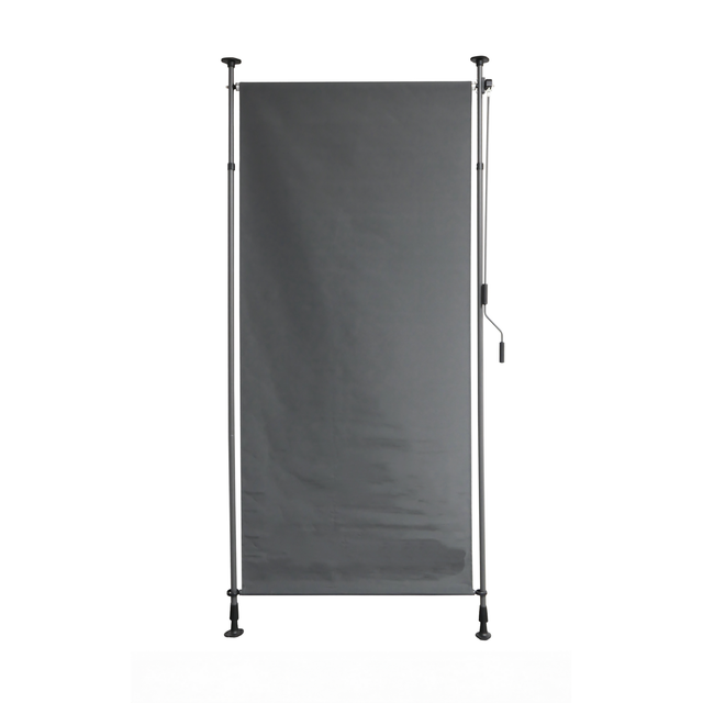 Garden Pleasure Klemm-Sichtschutz 120 cm × 270 cm Anthrazit