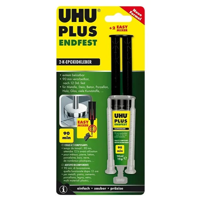 Uhu plus endfest Doppelkammerspritze 15 g