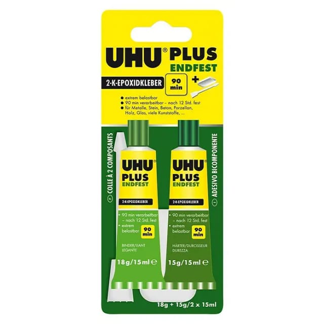 Uhu plus endfest 2 x 15 ml