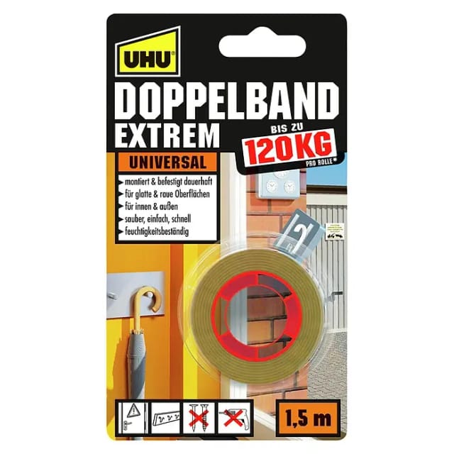 Uhu Doppelband extrem 1,5 m