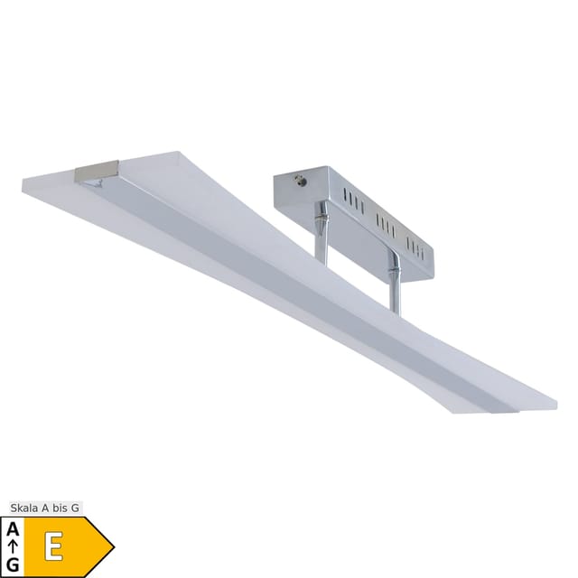 Näve LED-Deckenleuchte Barrel Silberfarben
